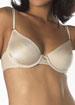 Non padded moulded underwire bra