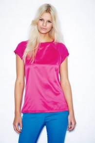 LOVE Label Cap Sleeve T-shirt