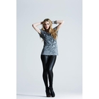 LOVE Label Cowl Neck T-Shirt