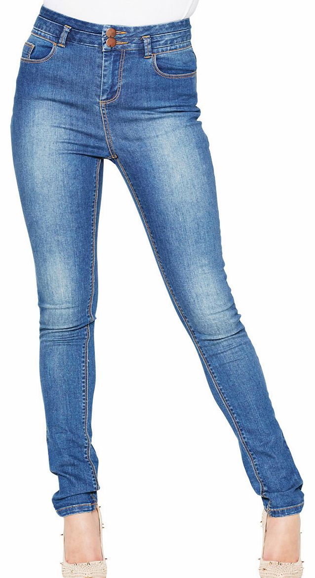 Love label High Waisted Skinny Jeans