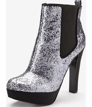Love label Paltrow Glitter Platform Boots