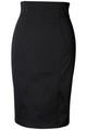 LOVE LABEL sateen pencil skirt
