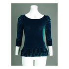 LOVE Label Velvet Spot Blouse