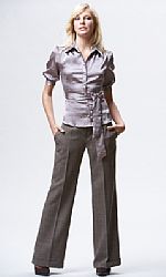 Love Label Womens Satin Blouse