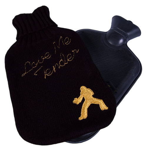 Love Me Tender Elvis Hot Water Bottle and Cover