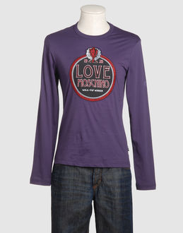LOVE MOSCHINO TOPWEAR Long sleeve t-shirts MEN on YOOX.COM