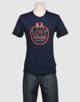 LOVE MOSCHINO TOPWEAR Short sleeve t-shirts MEN on YOOX.COM