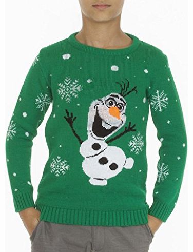 Love My Fashions Boys Girls Kids 3D Olaf Frozen Christmas Jumper