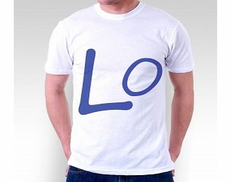 LOVE White T-Shirt Large ZT Xmas gift present idea
