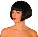 LoveHoney Fancy Dress Costume - Wig - Babe Wig - Black