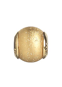 Gold Plated Gold Bead Charm 380011