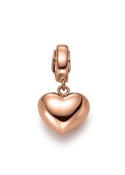 Lovelinks Rose Gold Heart Click Link 0380040