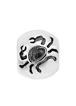 Lovelinks Silver Cancer Zodiac Barrel Charm