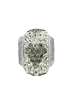 Lovelinks Silver Deep Love Crystal Ball Charm