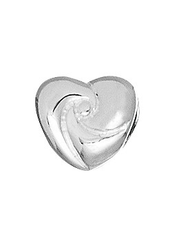 Lovelinks Silver Happy Heart Charm 1180982
