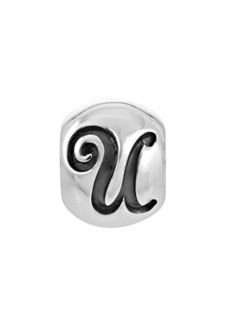 Lovelinks Silver Letter U Charm 1180220-U