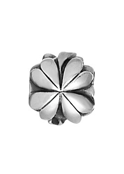 Lovelinks Silver Lucky Clovers Charm 1180668
