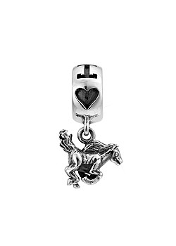 Lovelinks Silver Ride With The Wind Horse