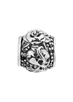 Lovelinks Silver Skulls and Roses Charm 1182408-71