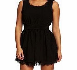 Lovestruck Beverley Sleeveless Womens Dress Black Medium/Large