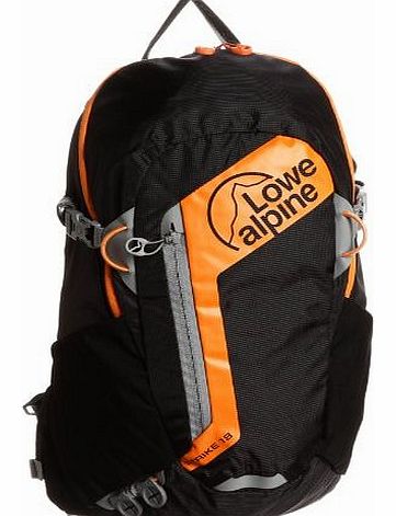 Lowe Alpine Strike 18 Daypack - Black/Pumpkin, Size 18