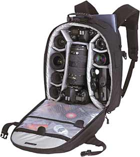 Computrekker AW - All Weather Photo/Laptop Back Pack - Black