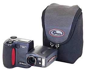 Lowepro D-Res 25 AW - All Weather Digital Camera Pouch - Black / Grey