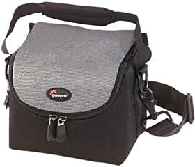 Lowepro D-Res 40 AW - All Weather Pouch (larger cameras) - Black / Grey