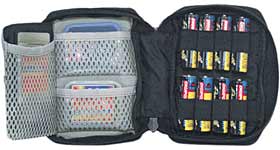 Lowepro D-Res 6 - Memory Card Wallet - Black / Grey