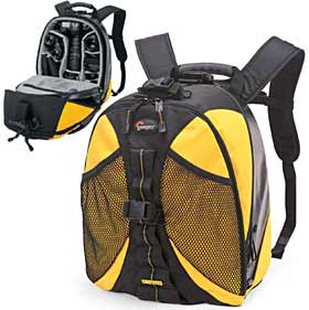 Lowepro DryZone 100 - Waterproof Backpack - Yellow / Black