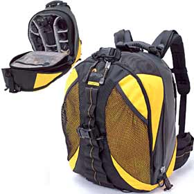 Lowepro DryZone 200 - Waterproof Backpack - Yellow / Black