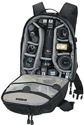 lowepro Mini Trekker AW - All Weather Camera Backpack - Green