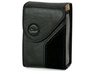 lowepro Napoli 20 Leather Compact Camera Case - Black