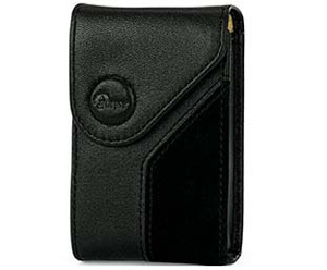 Lowepro Napoli 5 Leather Compact Camera Case - Black