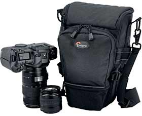 lowepro Toploader 75AW - All Weather Holster Style SLR Camera Case - Black