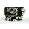 Lowlife Belt - Quiffs (White/Black)