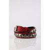 Lowlife Belt - Single (Red Sparkle/Silver)