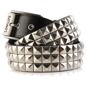 Lowlife Triple S Belt/Silver