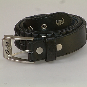 Lowlife Tripple S Belt - Black/Black