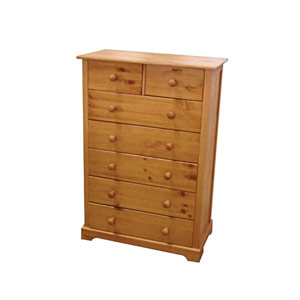 LPD , Baltic Pine, 5   2 Drawer Chest
