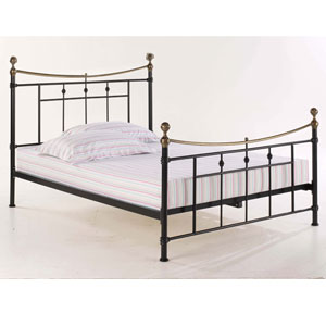 LPD , Regency, 5FT Kingsize Bedstead - Black