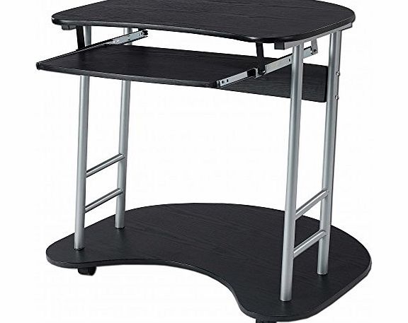 LPD Furniture Cargo Computer Desk, In Black