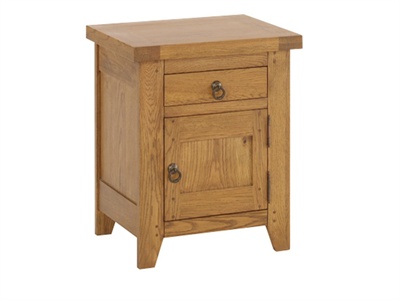 LPD Furniture Hastings Bedside Table Small Single (2
