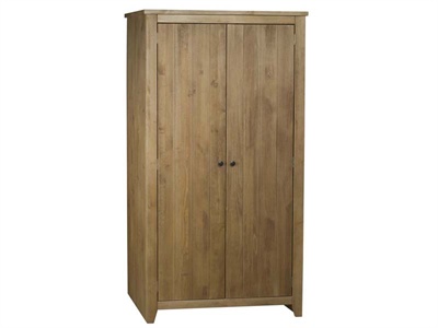 LPD Furniture Havana 2 Door Wardrobe Small Single (2
