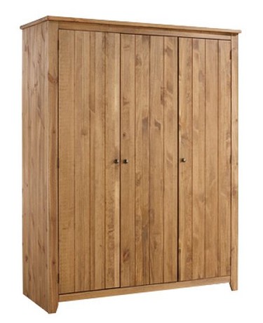 LPD Furniture Havana 3 Door Wardrobe