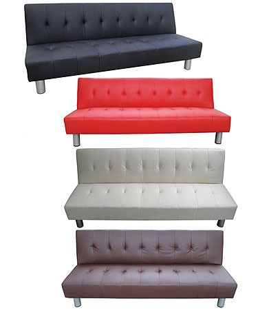 LPD Furniture Serena Faux Leather Sofa Bed