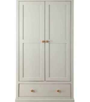 LPD Furniture St. Ives 2 Door   1 Drawer Wardrobe