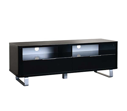 LPD Limited Accent Black High Gloss TV Unit