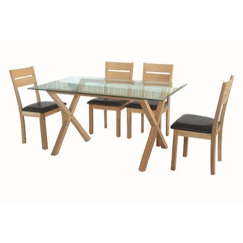 LPD Limited LPD Cadiz Dining Set - with 4 chairs