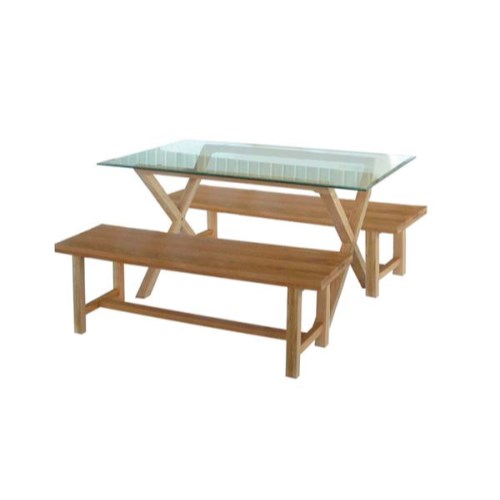LPD Limited LPD Cadiz Dining Set with 2 Benches